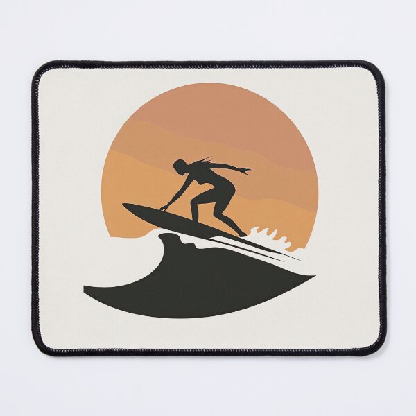Item preview, Woman Surfing Design designed and sold by MaryFiore.