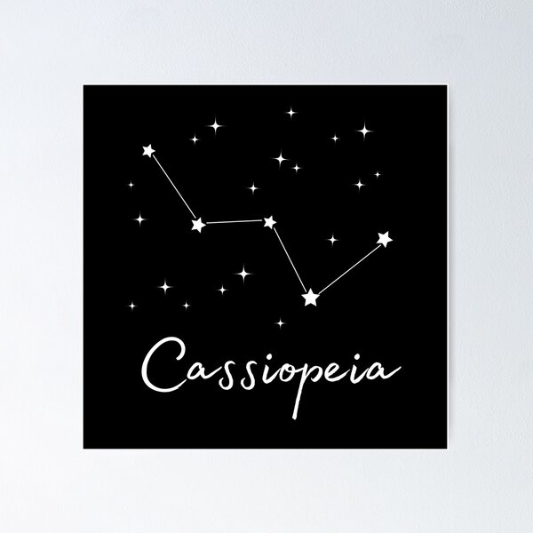 Item preview, Cassiopeia Constellation, Queen of the Sky designed and sold by Penny-Prints.