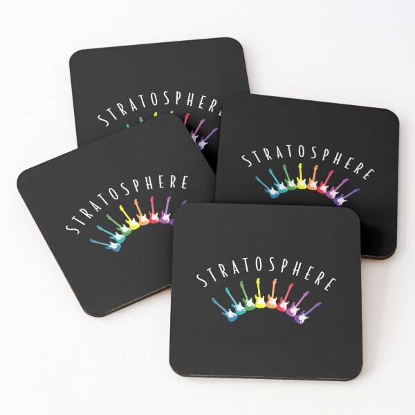 Item preview, Colorful electric guitar graphic with rainbow colors designed and sold by Mike Monahan.