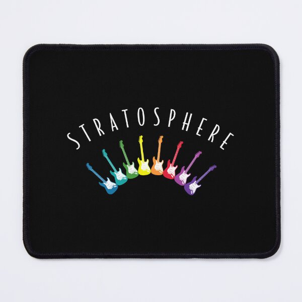 Item preview, Colorful electric guitar graphic with rainbow colors designed and sold by Mike Monahan.