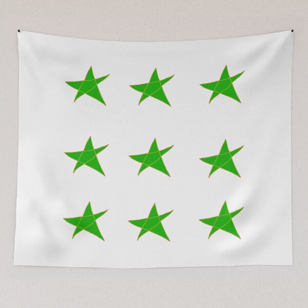 Item preview, HAND DRAWN STAR STICKER PACK - GREEN designed and sold by larissa-myrie.