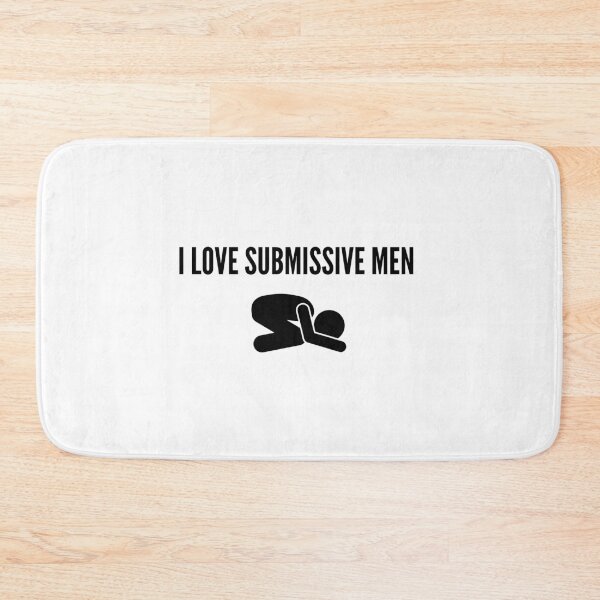Item preview, I love submissive men designed and sold by SillyTeesforYou.