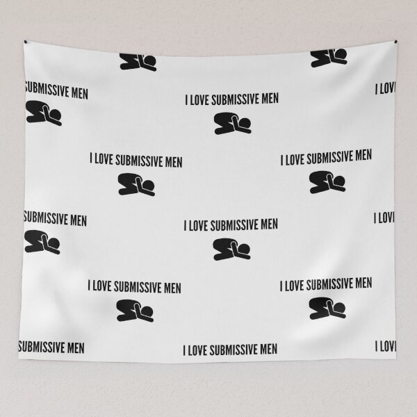 Item preview, I love submissive men designed and sold by SillyTeesforYou.