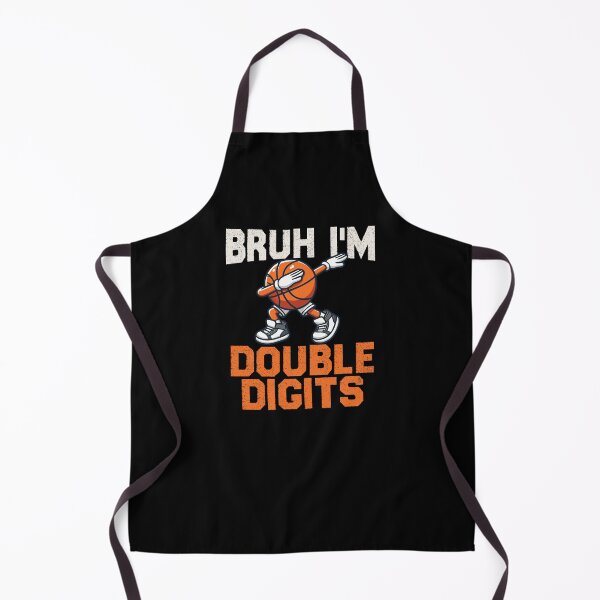 Item preview, Bruh I'm Double Digits Basketball 10th Birthday 10 Years Old designed and sold by ivotee.