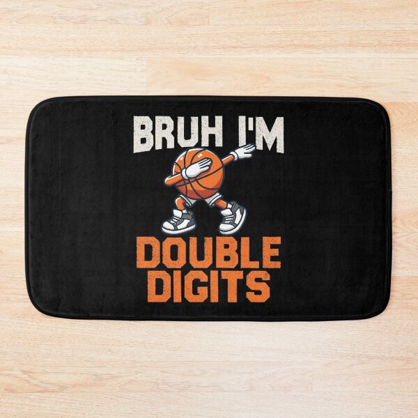 Item preview, Bruh I'm Double Digits Basketball 10th Birthday 10 Years Old designed and sold by ivotee.