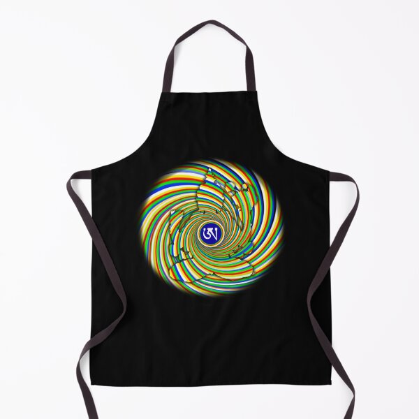 Item preview, Dzogchen, Ah, Tibetan, Rainbow body, Bodhisattva, Buddhist, Black Background designed and sold by MayGreenAbgrall.
