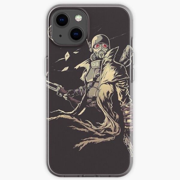 Fallout NCR Ranger Sketch Fan Art Poster iPhone Soft Case