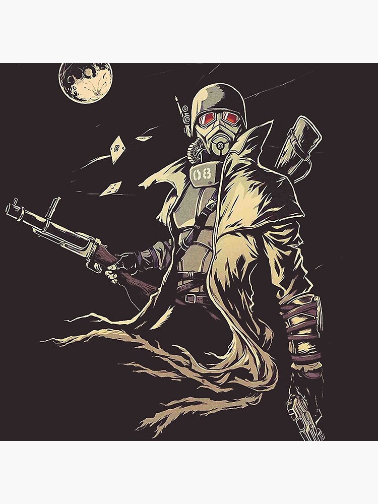 Fallout Ncr Ranger Sketch Fan Art Poster Tote Bag By Digiartyst Redbubble