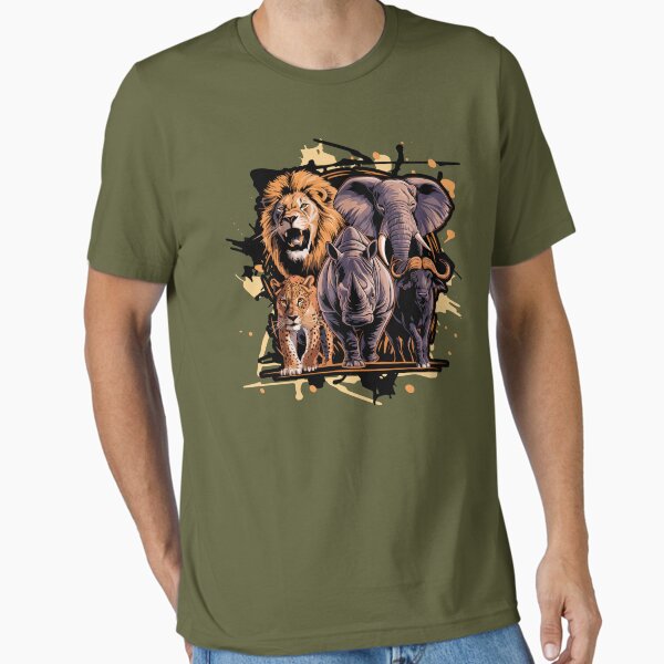 Item preview, Africa's Big Five Animals designed and sold by irfankokabi.