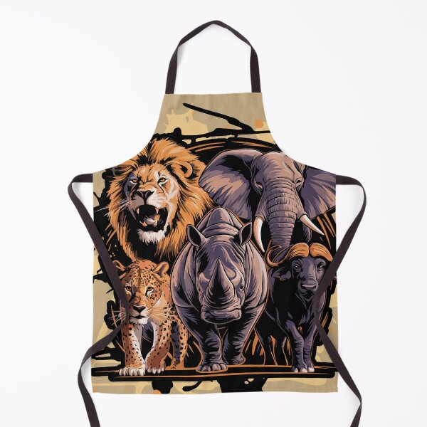 Item preview, Africa's Big Five Animals designed and sold by irfankokabi.
