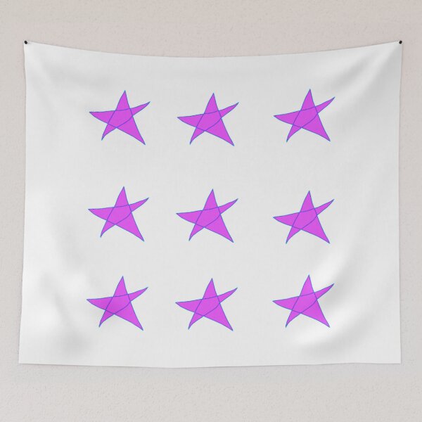 Item preview,  HAND DRAWN STAR STICKER PACK - LIGHT PURPLE designed and sold by larissa-myrie.