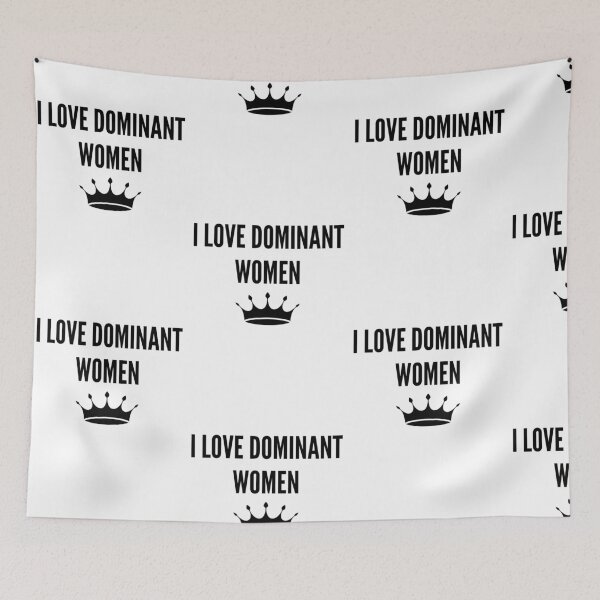 Item preview, I love dominant women with crown designed and sold by SillyTeesforYou.