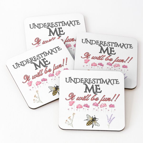 Item preview, Underestimate me it will be fun designed and sold by Ron Macy.