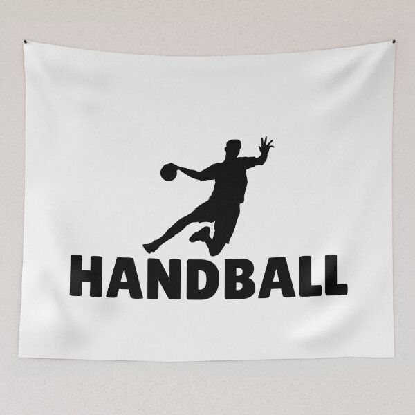 Item preview, HANDBALL (MALE) - BLACK designed and sold by ArtsyCity.