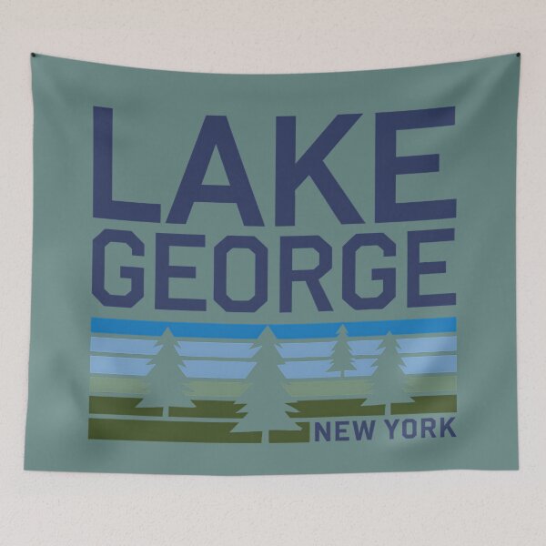 Item preview, Lake George New York Design designed and sold by TrendTeeLab.