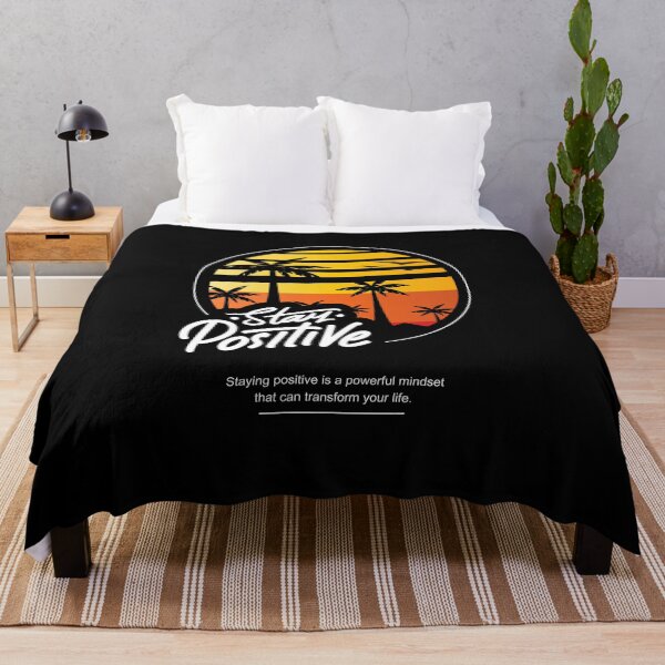 Item preview, Stay Positive: Uplifting Minimalist Design for Daily Inspiration designed and sold by Bz Clothes.