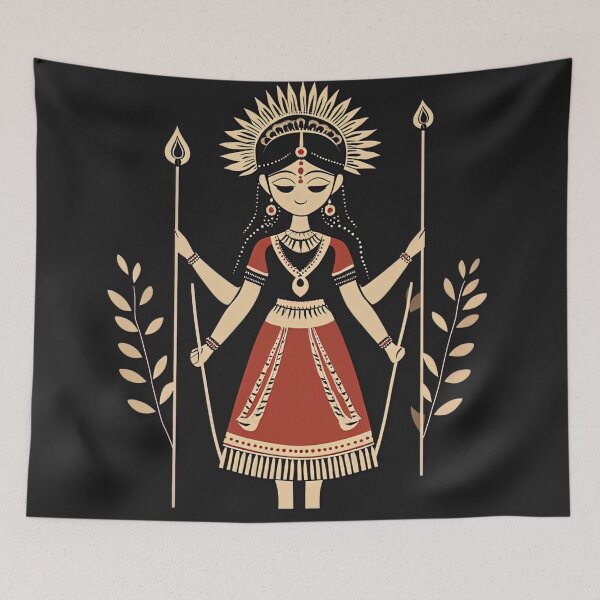 Item preview, Durga, Indian deity | Anime style designed and sold by ComicsFactory.