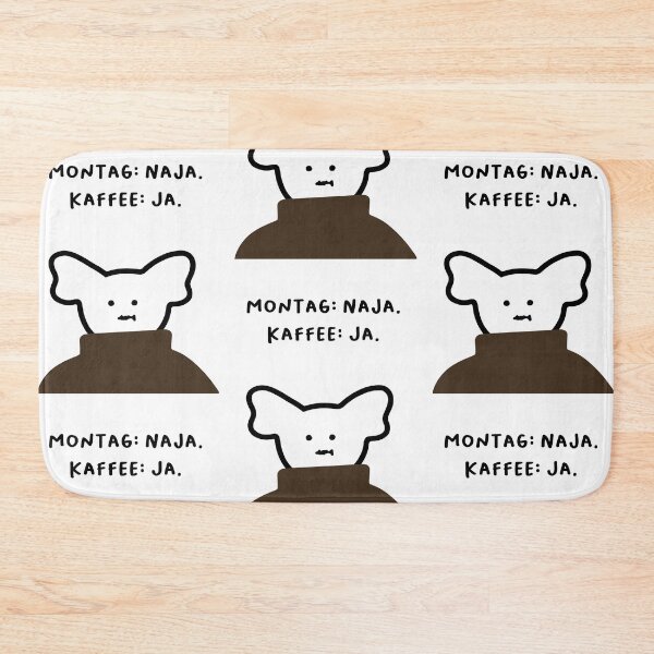 Item preview, Montag: Naja. Kaffee: Ja. | Handwritten-style Font designed and sold by RM-Journey.