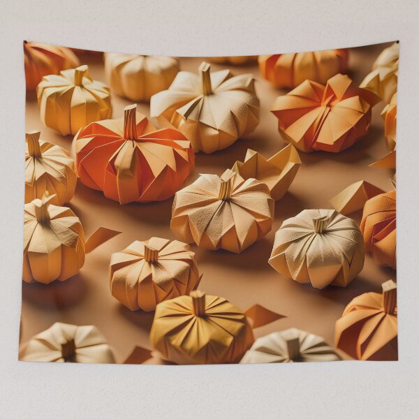 Item preview, Origami Art - Autumn Delights: Explore the Pumpkin Patch designed and sold by ArtfulFolds.