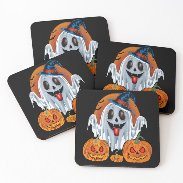 Item preview,  Teacher Halloween Trick Or Teach Cute Ghost Coffee Pumpkins designed and sold by box-artshop.