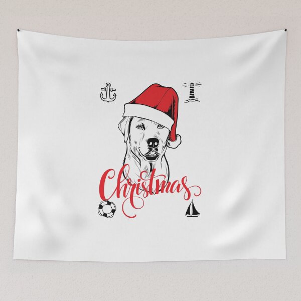 Item preview, Christmas labrador nautical  designed and sold by Ron Macy.