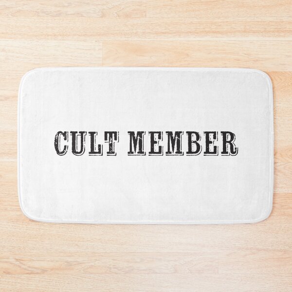 Item preview, cult member - funny stickers and t-shirts designed and sold by PIXEL POP DESIGNS - Beyond the Norm!.