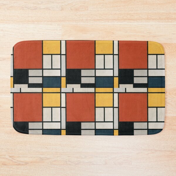 Item preview, Famous painting by Piet Mondrian designed and sold by VintageArtByIda.