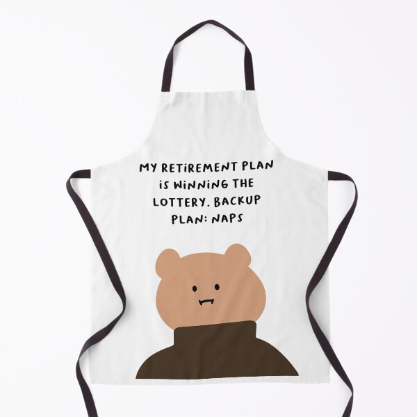 Item preview, My retirement plan is winning the lottery. Backup plan: naps | Handwritten-style Font designed and sold by RM-Journey.
