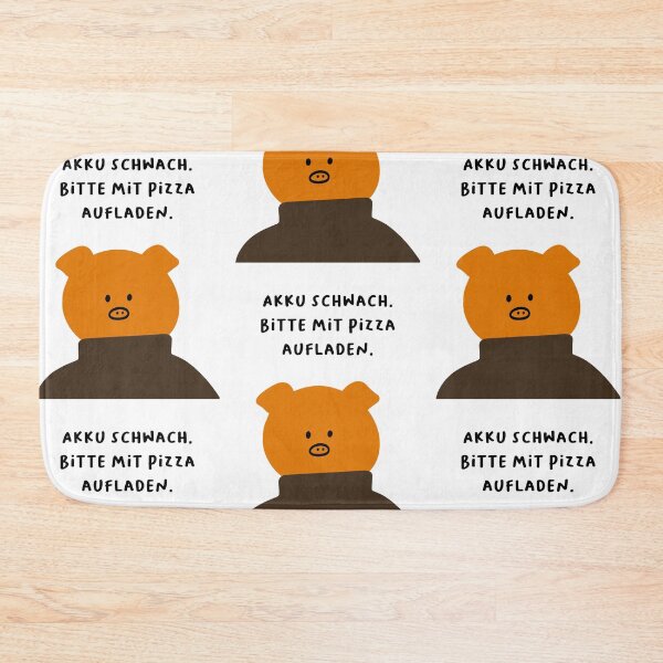 Item preview, Akku schwach. Bitte mit Pizza aufladen. | Handwritten-style Font designed and sold by RM-Journey.