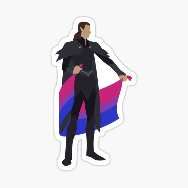 Item preview, Vax'ildan Bi Pride designed and sold by PsychMerchant.