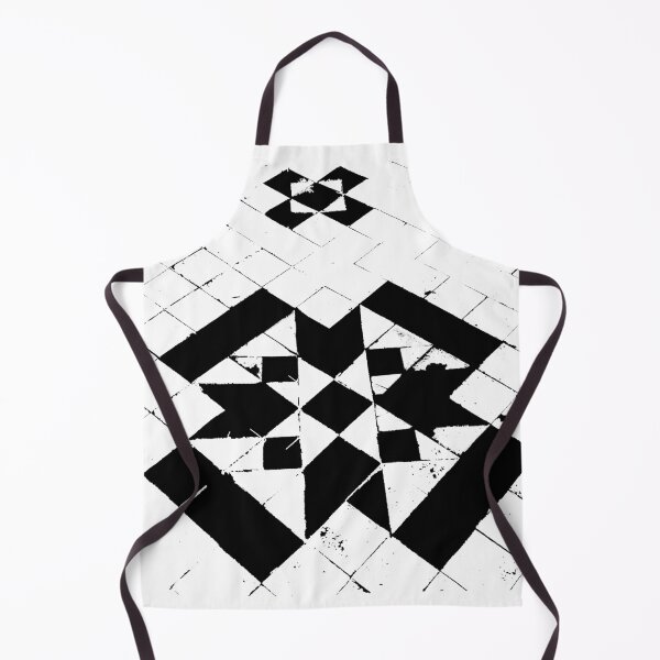 Item preview, Monochrome, tile pattern designed and sold by badlydrawnbabe.