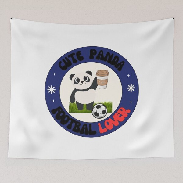Item preview, Cute panda football  lover designed and sold by Farzad Parhizkar.