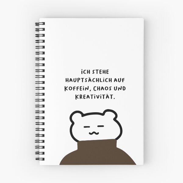 Item preview, Ich stehe hauptsächlich auf Koffein, Chaos und Kreativität. | Handwritten-style Font designed and sold by RM-Journey.