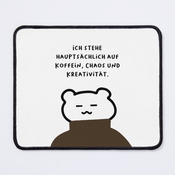 Item preview, Ich stehe hauptsächlich auf Koffein, Chaos und Kreativität. | Handwritten-style Font designed and sold by RM-Journey.