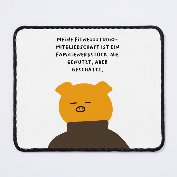 Item preview, Meine Fitnessstudio-Mitgliedschaft ist ein Familienerbstück. Nie genutzt, aber geschätzt | Handwritten-style Font designed and sold by RM-Journey.