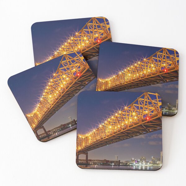 Item preview, The Crescent City Bridge, New Orleans designed and sold by Kay Brewer.