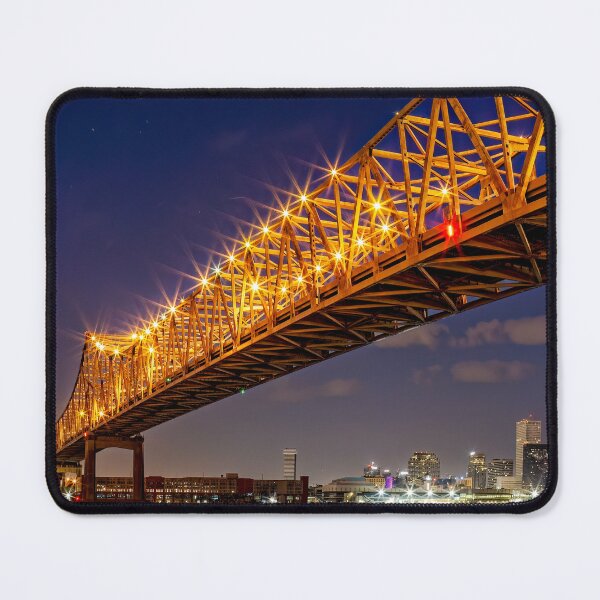 Item preview, The Crescent City Bridge, New Orleans designed and sold by Kay Brewer.