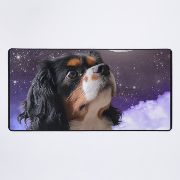 Item preview, Cavalier King Charles Spaniel Moon designed and sold by CreativelySophG.