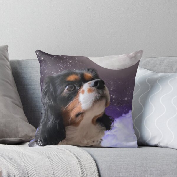 Item preview, Cavalier King Charles Spaniel Moon designed and sold by CreativelySophG.