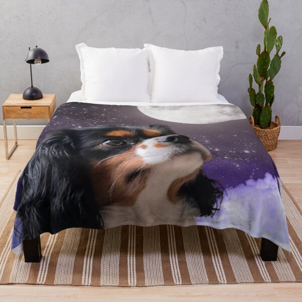 Item preview, Cavalier King Charles Spaniel Moon designed and sold by CreativelySophG.