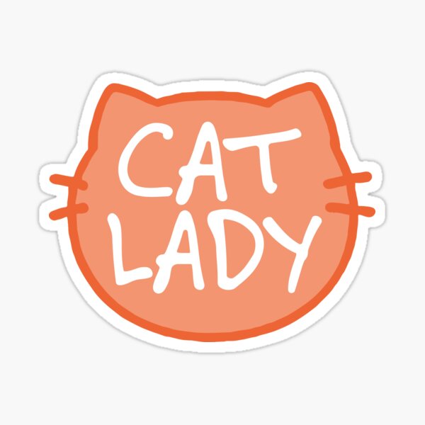 Item preview, Cat Lady designed and sold by QuirkyCritterCo.