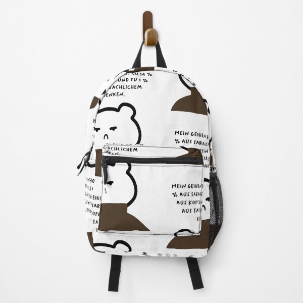 Item preview, Mein Gehirn besteht zu 80 % aus Sarkasmus, zu 19 % aus Koffein und zu 1 % aus tatsächlichem Denken | Handwritten-style Font designed and sold by RM-Journey.