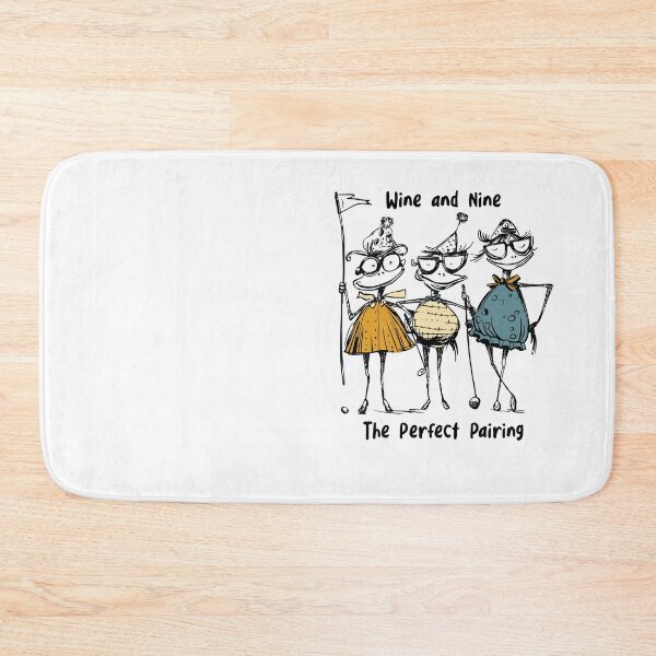 Item preview, Funny Womens Golf and Wine Saying designed and sold by whyitsme.