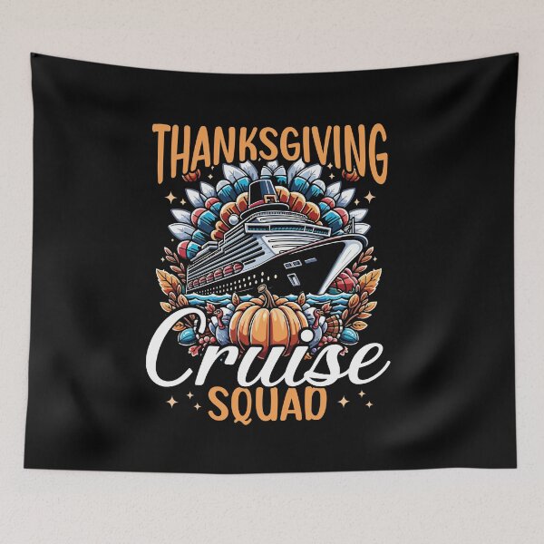 Item preview, Happy Thanksgiving Cruise Squad - Family Vacation Trip Matching Photo designed and sold by MCGNYC.