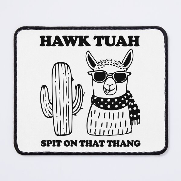 Item preview, Hawk Tuah llama spit on that thang designed and sold by EmeraldeaArt.