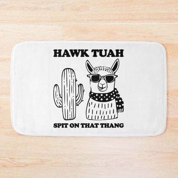 Item preview, Hawk Tuah llama spit on that thang designed and sold by EmeraldeaArt.