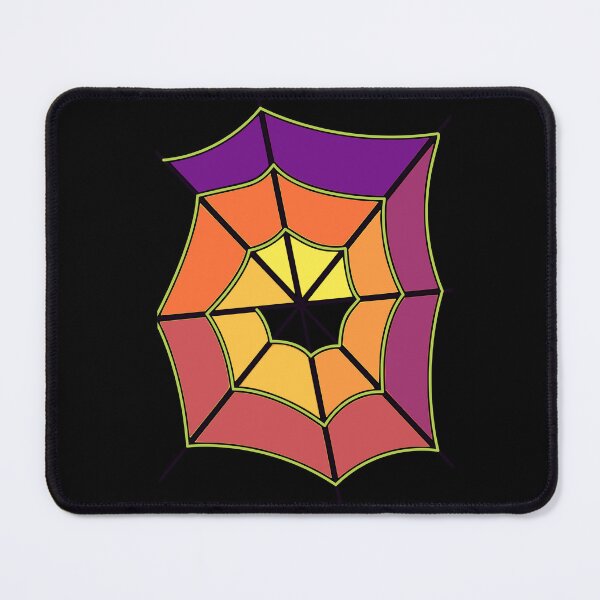 Item preview, Rainbow Spiderweb Colorful Halloween Design designed and sold by ZIPsketch.