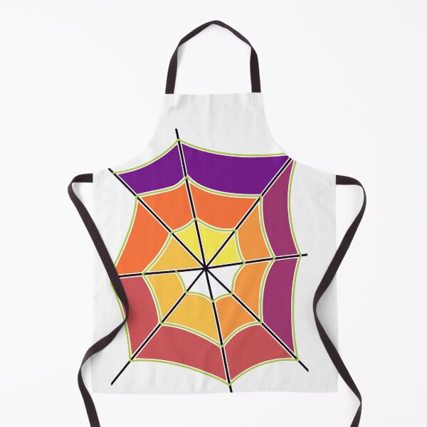 Item preview, Rainbow Spiderweb Colorful Halloween Design designed and sold by ZIPsketch.