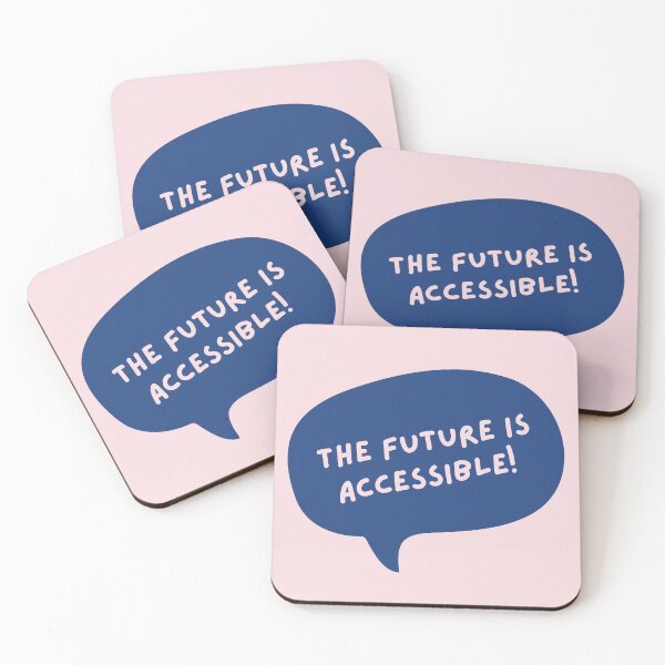 Item preview, The Future is Accessible  designed and sold by saritash.