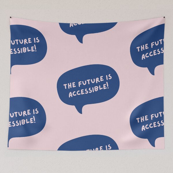 Item preview, The Future is Accessible  designed and sold by saritash.